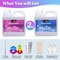 LET'S RESIN Silicone Mold Making Kit 0A, Non-toxic & Food-safe Grade, Extra Soft & Elastic Molding Silicone 70.5oz, Liquid Silicone for Mold Making Platinum Cure, Ideal for 3D Silicone Molds, Candle Molds (Translucent)